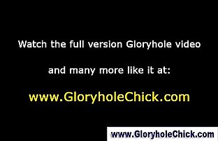 Gloryhole whore creampied