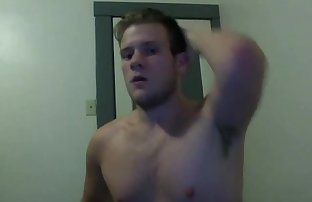 Webcam play with a hung, college stud
