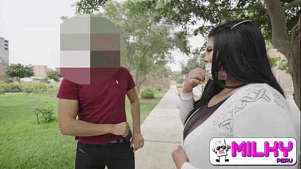 Ella puso una sola condición para seguir grabando porno y fue follar con un desconocido…. La super tetona Mishell is back