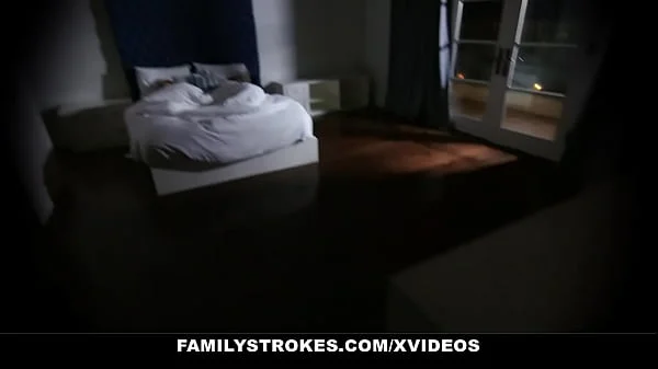 Cute Stepsis Chloe Cherry and Gwen Vicious Fucked By Horny Stepbrother