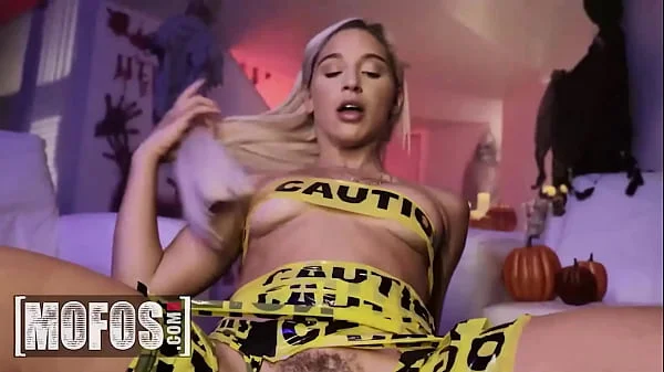 Johnny Love Needs To Fuck Abella Danger Before Visitors Come In Their House For The Halloween Party - MOFOS