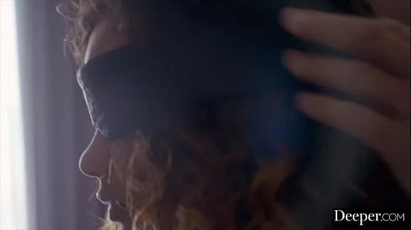 Deeper. Actress Scarlit submits to her scene partner's kinks