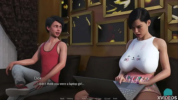 THE GOLDEN BOY #18 • Busty MILF makes him rock hard