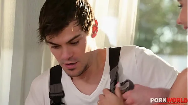 Insatiable Busty MILF Dee Wiliams Toys Herself For Horny Neighbour Before Getting Ass Fucked