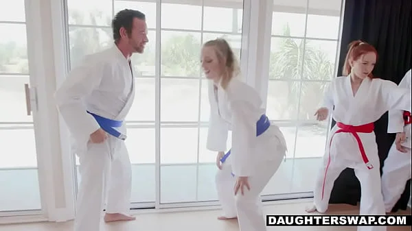 Stepfather takes advantage of a moment when his wife is distracted to go to his stepdaughter's room