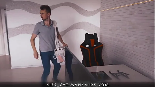 got into my Apartment, but can't Resist to Tied and Hard Fuck my Virgin Ass / Kisscat.xyz