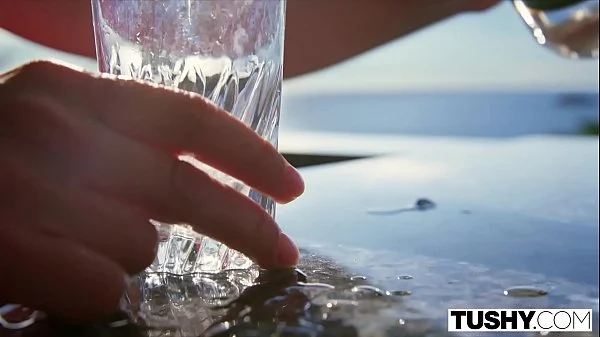 TUSHY She relaxes at the end of the day with a cock in her ass