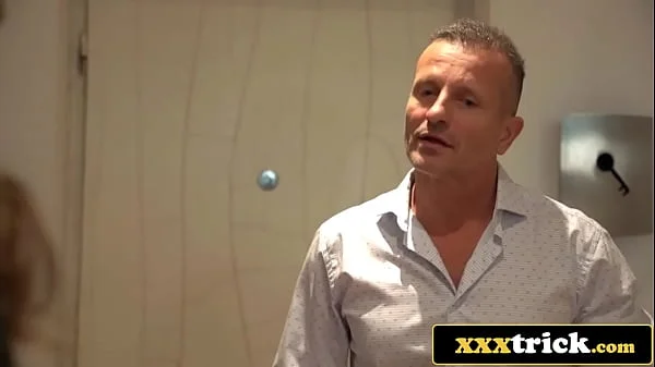 Stunning Big Tits Russian Babe Fucking Her Landlord Instead of Rent