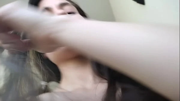 I meet my neighbor on the street and she invites her to my house to have a few drinks and then fuck all afternoon