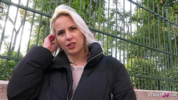 GERMAN SCOUT - Sweet Girl Amy Douxxx seduce to Rough Fuck at Model Job Casting