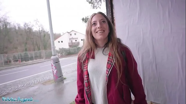 Public Agent Spanish Punk babe Venom Evil fucked in public