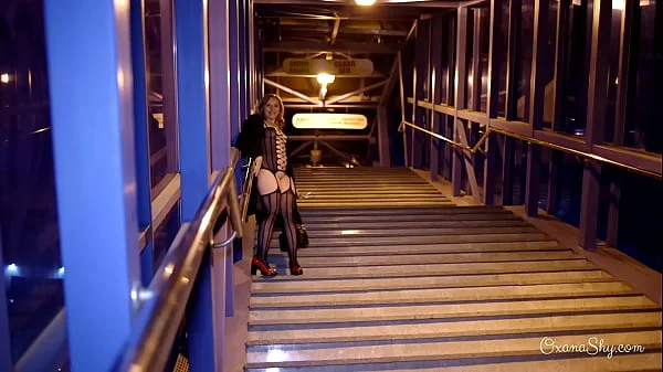 Flashing in a public transport and nude carwash