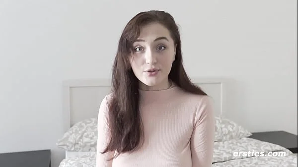 Ersties - Hot Russian Babe Spanks Her Tight Ass