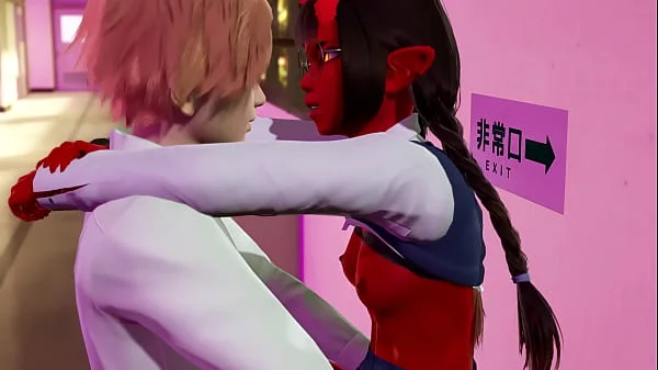 Meruccubus sucked off after studying l 3D hentai uncensored SFM