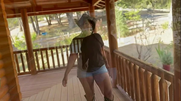 Kendale - Busty Thick Cowgirl Neighbor take a Ride on Kendale’s Big Black Horse