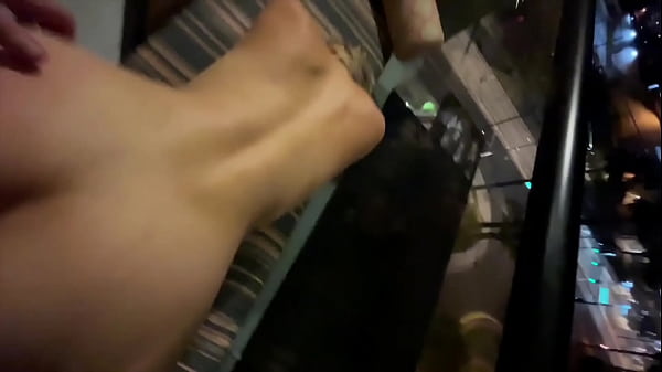 I Like to Be Watched! Fucked on a Hotel Balcony!