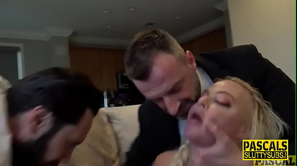 Busty milf sub fisted and fucked in threeway