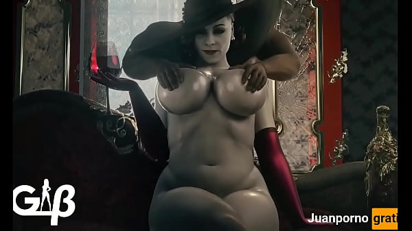 Massaging alcina dimitrescu's big tits [generalbutch]