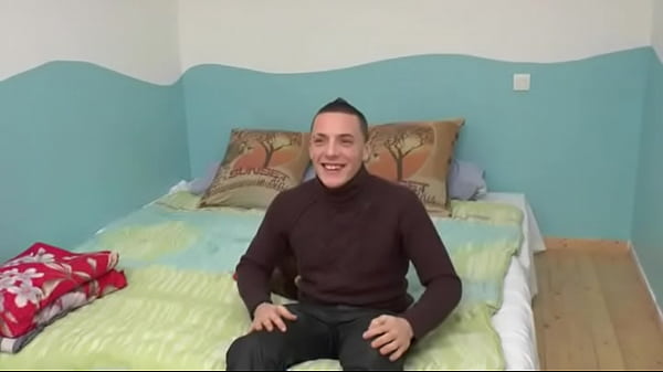 Young brunette slut analyzed and slapped while sucking cock and swallowing cum