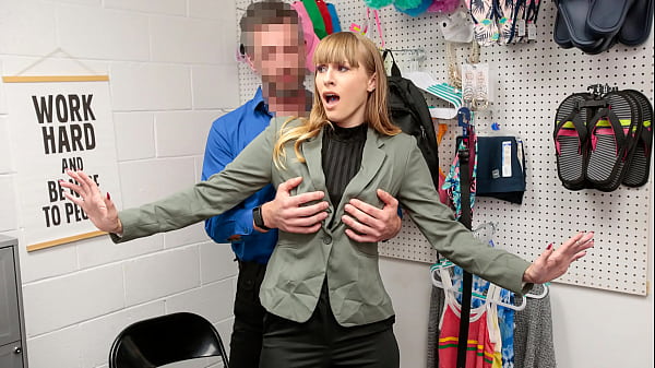 Teen Following the Guard'_s Commands to Get Off the Hook - Pervcop