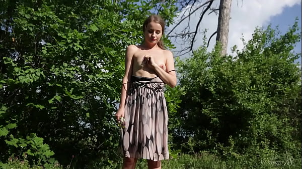 Masturbation In The Bushes With Wild Cutie Julianna!